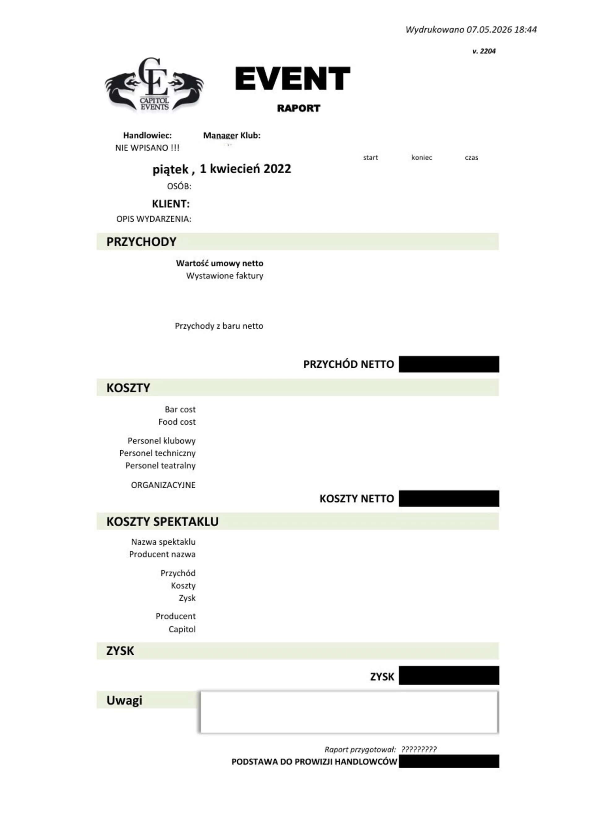 Narzędzia branżowe Excel