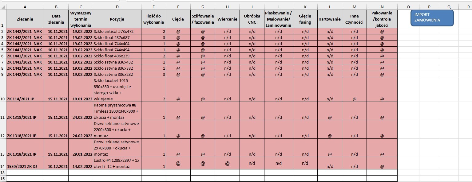 Integracja Excel z ERP